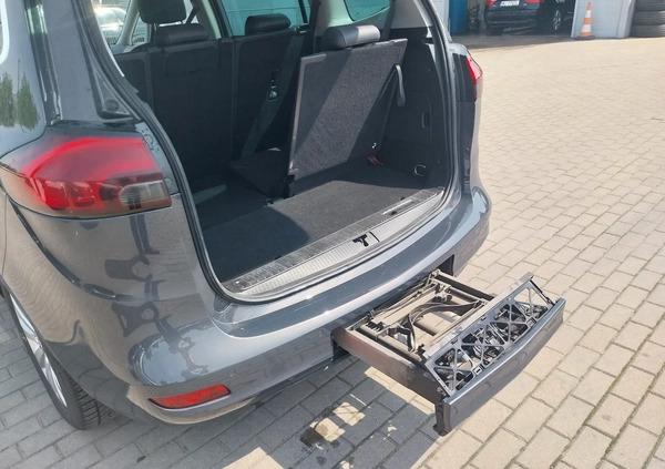 Opel Zafira cena 44900 przebieg: 151000, rok produkcji 2016 z Warszawa małe 56